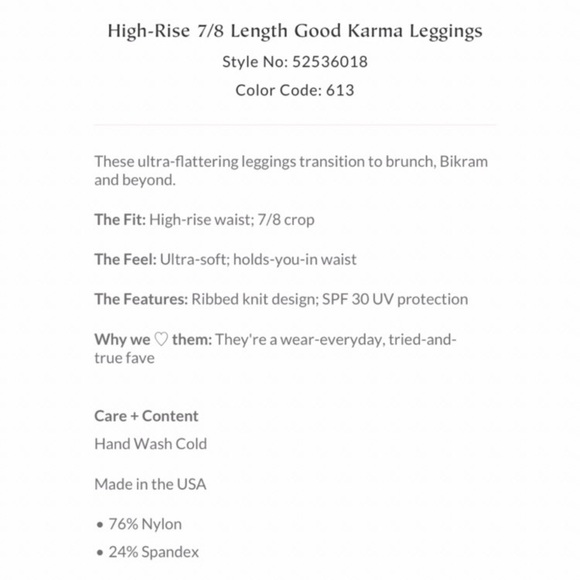 FP Movement 2-Piece Good Karma Square Neck Crop and Leggings Bundle Size XS/S - Picture 2 of 10